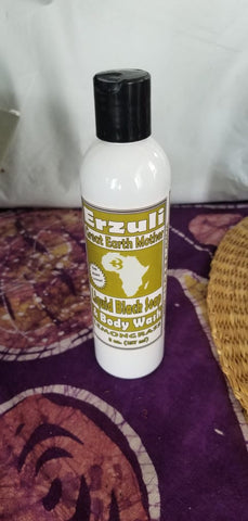 Erzuli Liquid Black Soap and Body Wash - Lemongrass