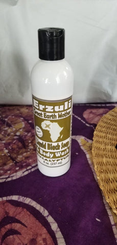 Erzuli Liquid Black Soap and Body Wash - Eucalyptus