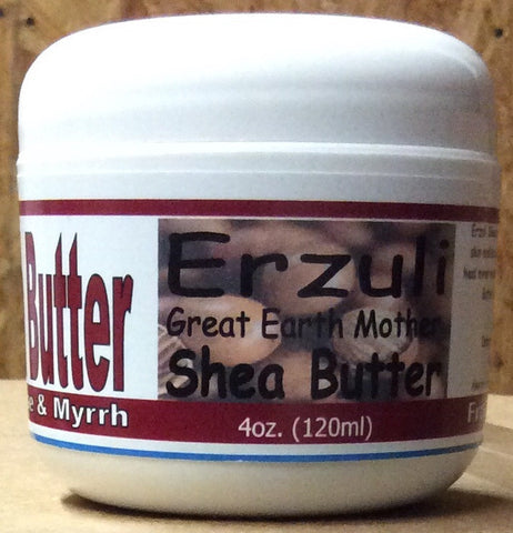 Erzuli Shea Butter - Frankincense & Myrrh