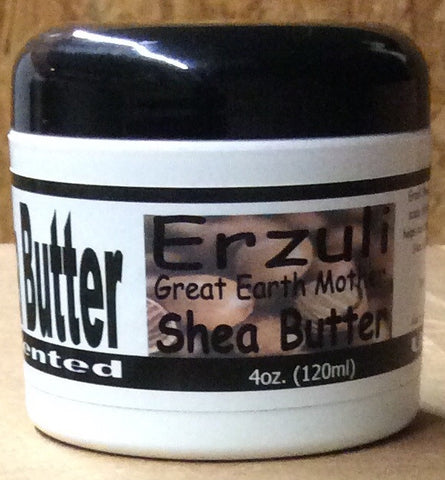 Erzuli Shea Butter Jar - Unscented (select size)